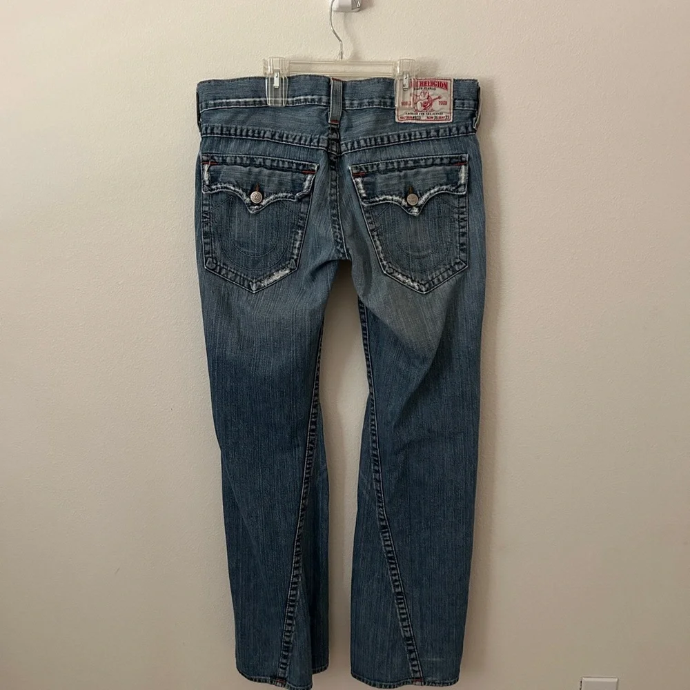 True Religion Light Blue Made In USA Jeans